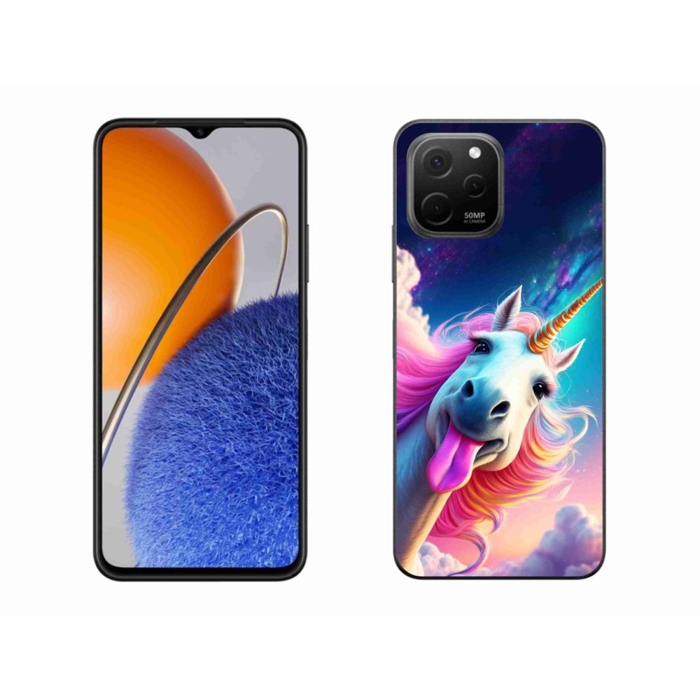 mmCase gél tok a Huawei Nova Y61-hez – őrült egyszarvú