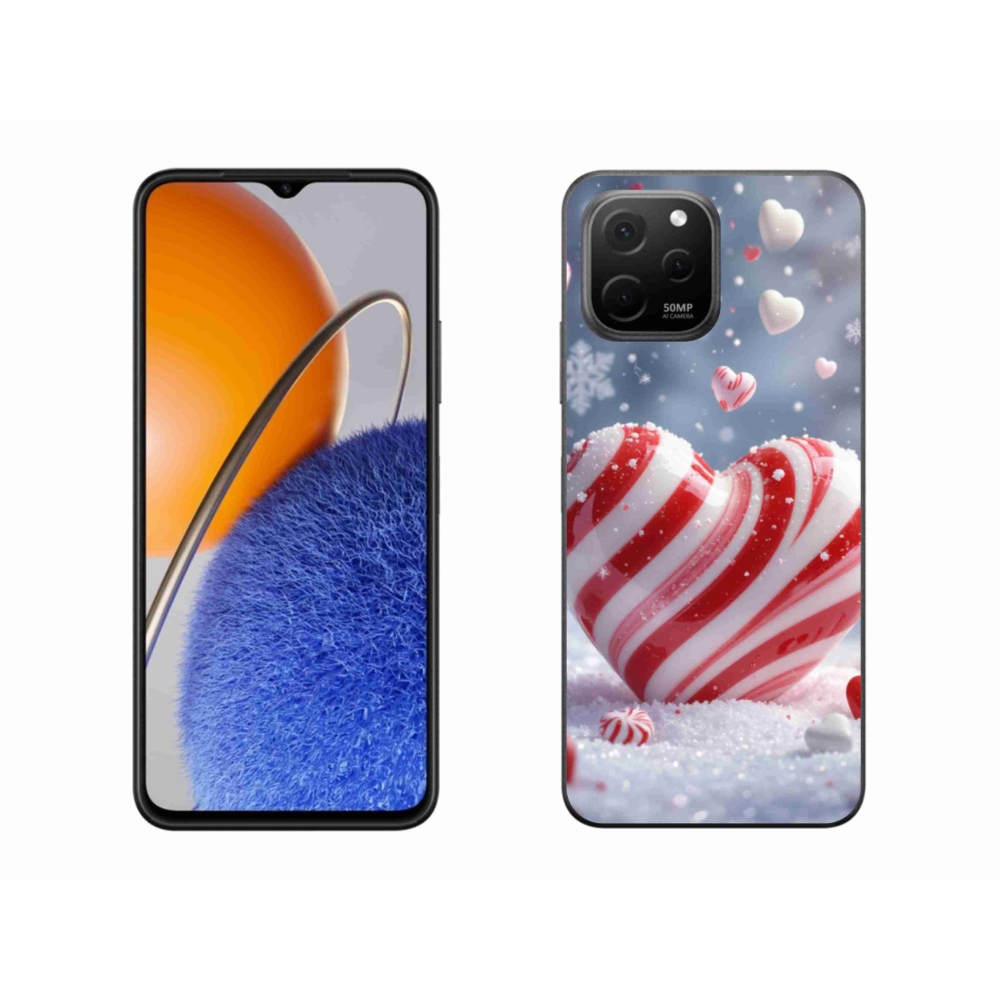 Gél borító mmCase a Huawei Nova Y61 készülékhez - édes szív