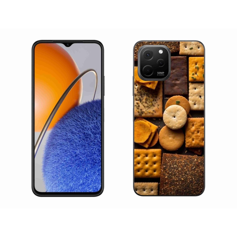 Gél borítás mmCase a Huawei Nova Y61 készülékhez - kekszek