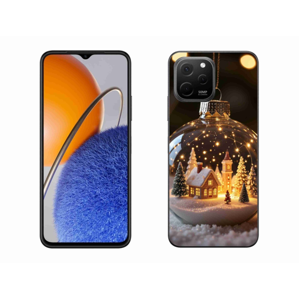 Gél borító mmCase a Huawei Nova Y61-hez - Karácsonyi golyók 3