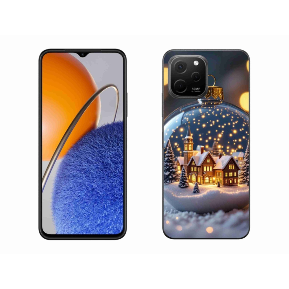 Gél borító mmCase a Huawei Nova Y61-hez - Karácsonyi golyók 4