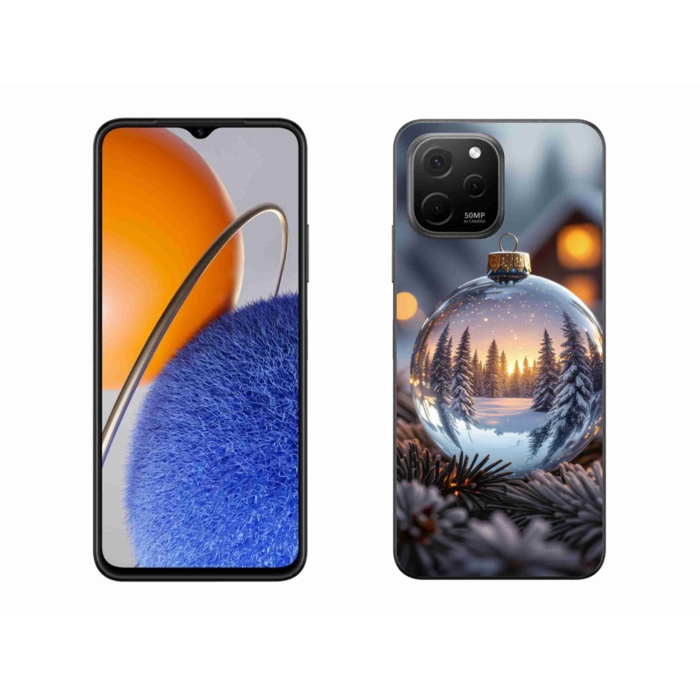 Gél borítás mmCase a Huawei Nova Y61-hez - karácsonyi dekoráció