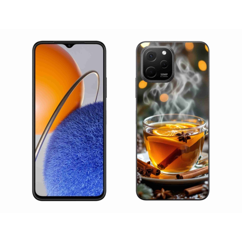 Gél borító mmCase a Huawei Nova Y61 készülékhez - karácsonyi puncs