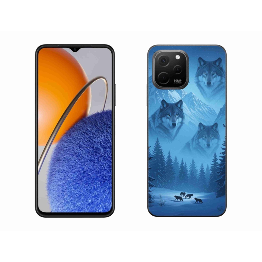 Gél borítás mmCase a Huawei Nova Y61 készülékhez - farkas csomag