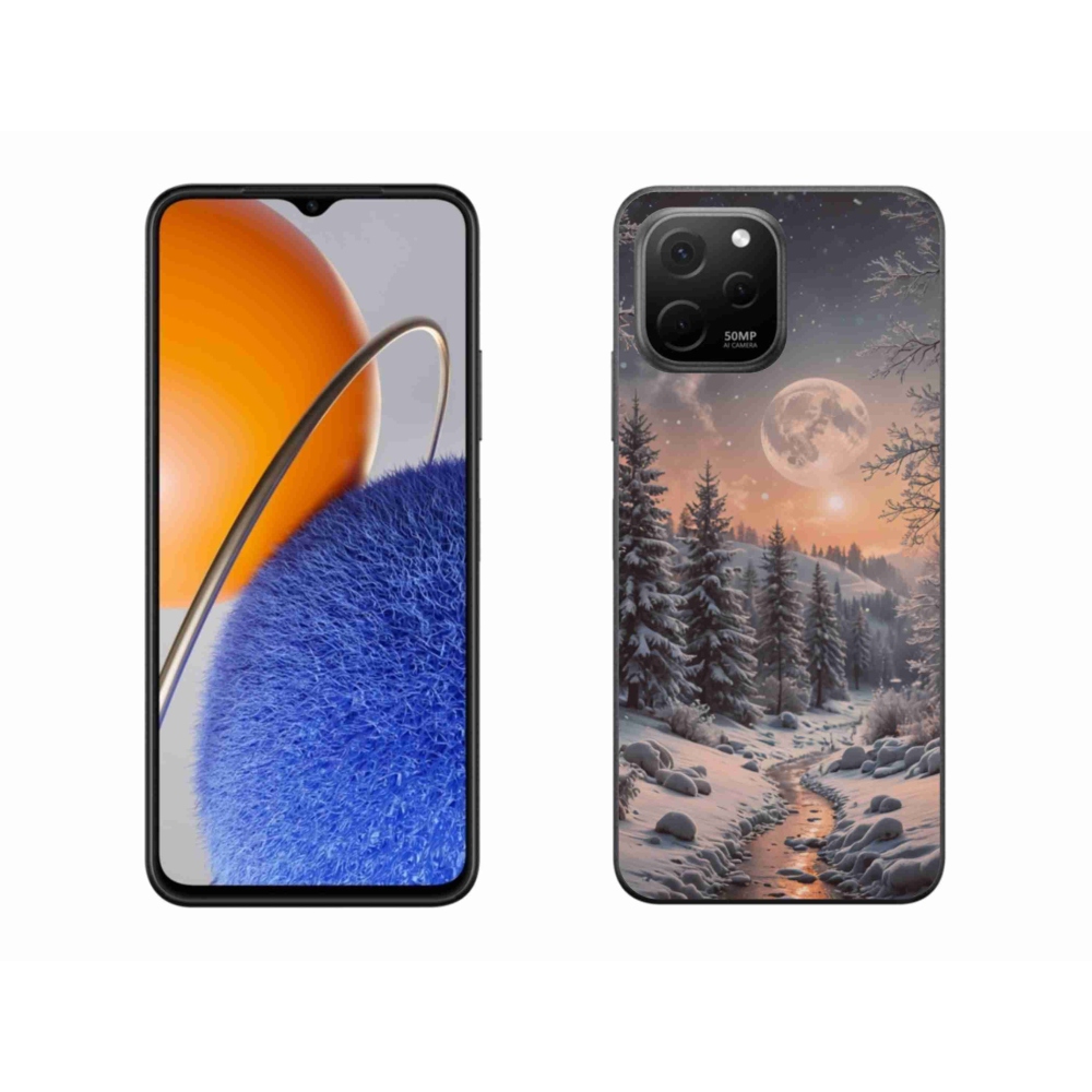 Gél borítás mmCase a Huawei Nova Y61-hez - téli táj 2