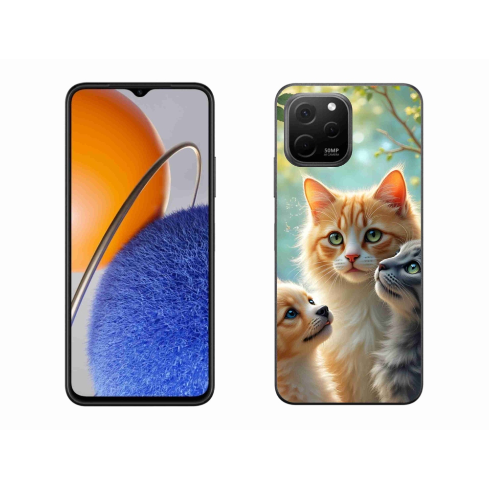 Gél borítás mmCase a Huawei Nova Y61-hez - állati barátság 2