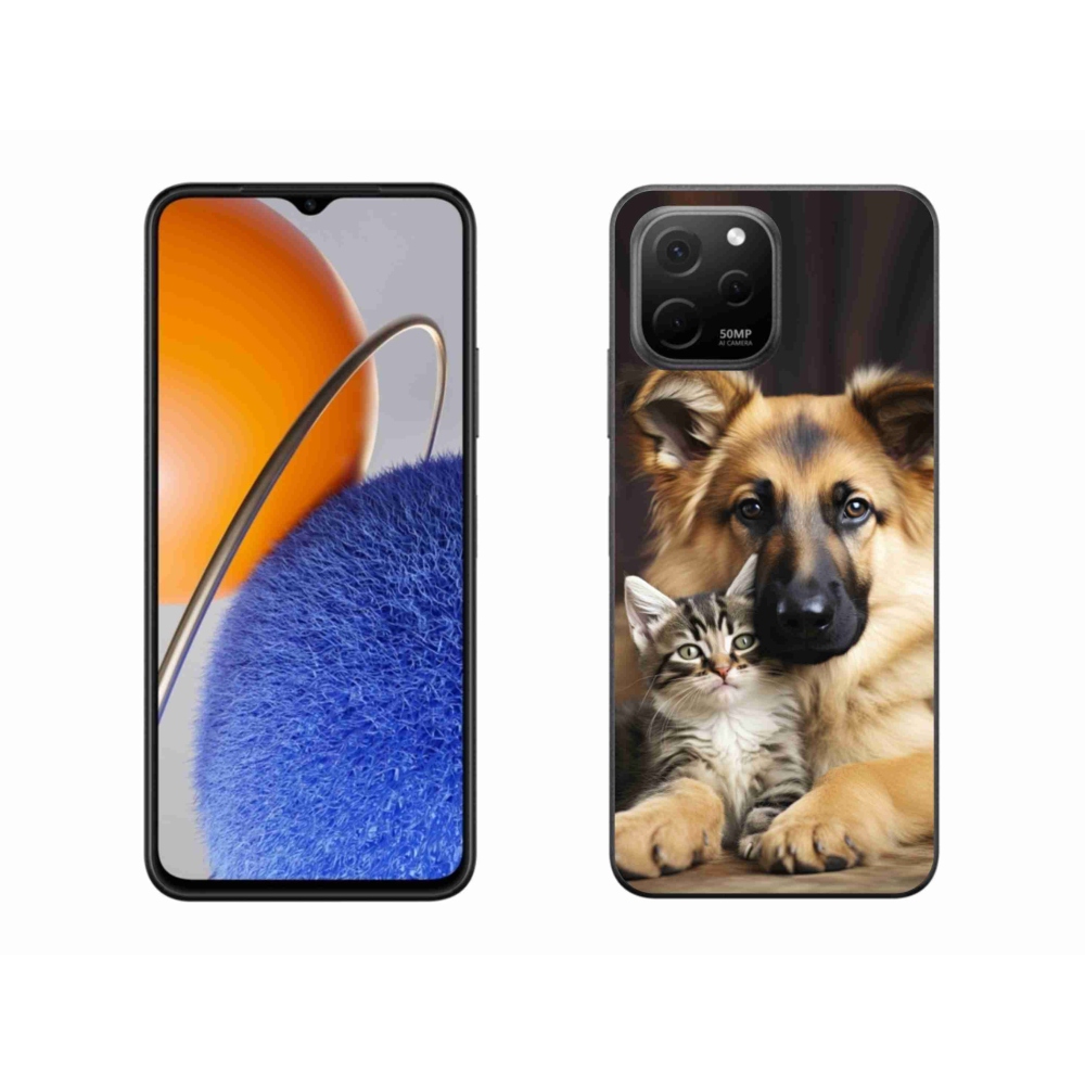 Gél borító mmCase a Huawei Nova Y61 készülékhez - állatbarátság