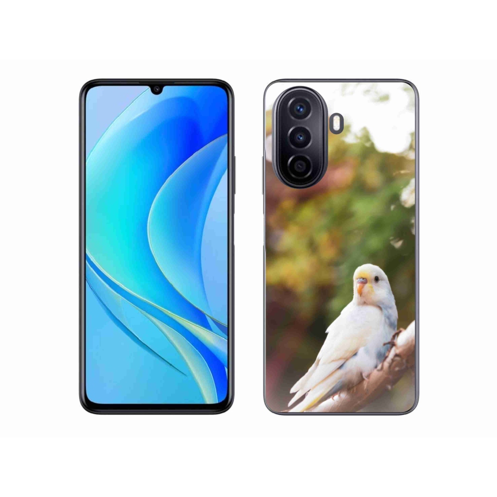 Gél borítás mmCase a Huawei Nova Y70-hez - andulka fehér