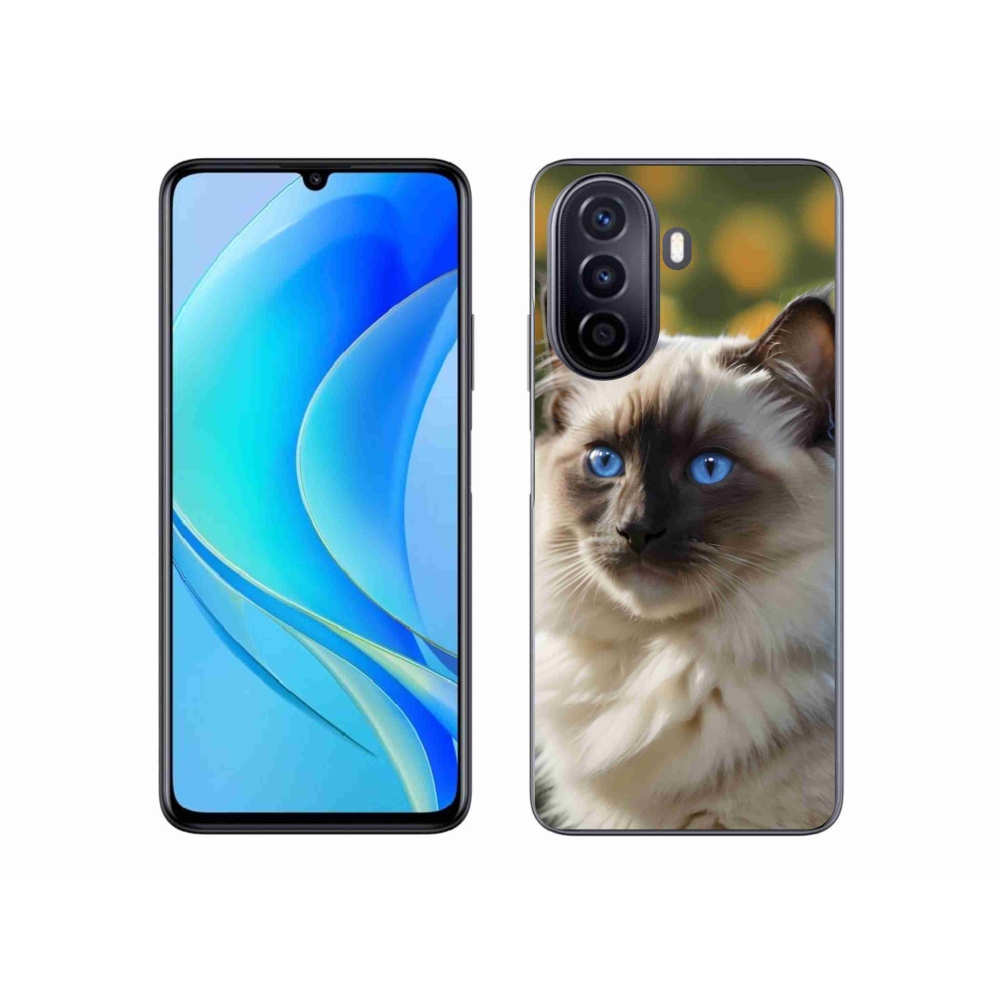 Gél borítás mmCase a Huawei Nova Y70 készülékhez - fehér rongybaba