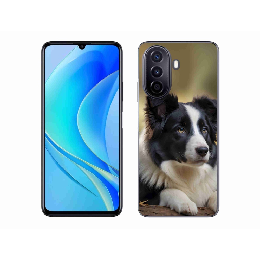 mmCase gél tok a Huawei Nova Y70-hez – border collie 2