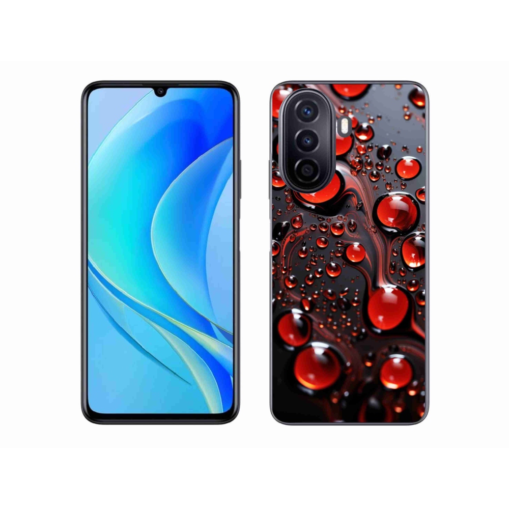 Gél borítás mmCase a Huawei Nova Y70-hez - piros csepp 2
