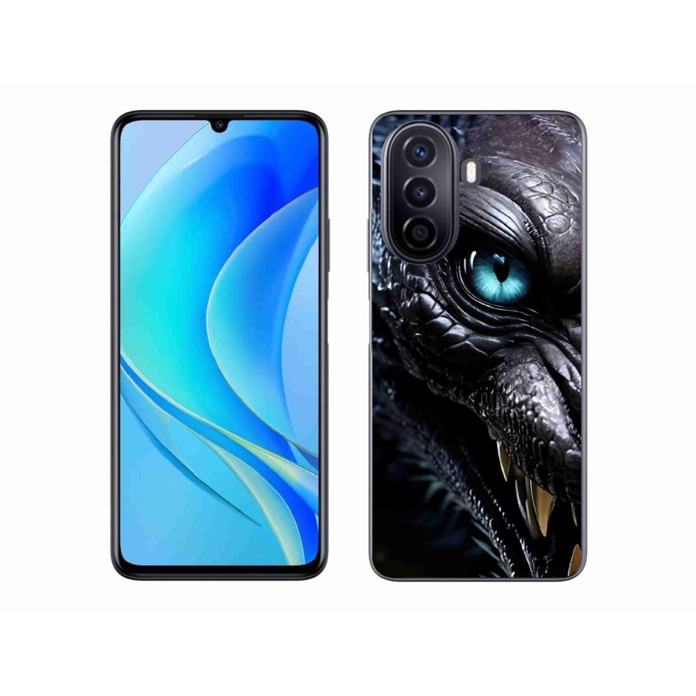 mmCase gél tok a Huawei Nova Y70-hez – sárkányos mintával