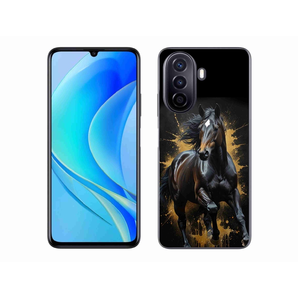 mmCase gél tok a Huawei Nova Y70-hez – elegáns fekete