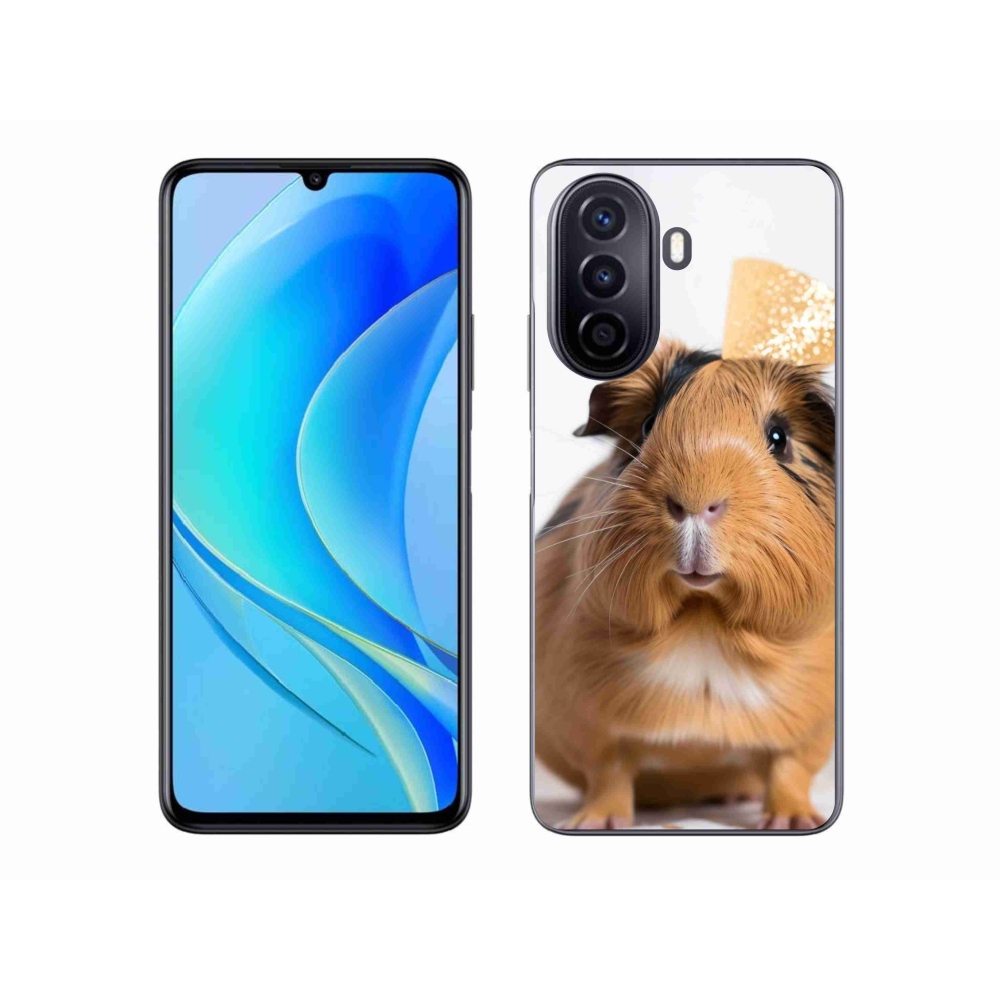 Gél borító mmCase a Huawei Nova Y70 készülékhez - barna tengerimalac