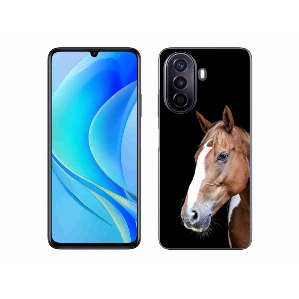 Gél borítás mmCase a Huawei Nova Y70-hez - barna ló 3