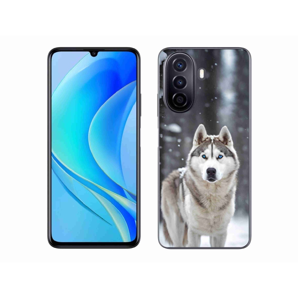 Gél borítás mmCase a Huawei Nova Y70-hez - husky 2