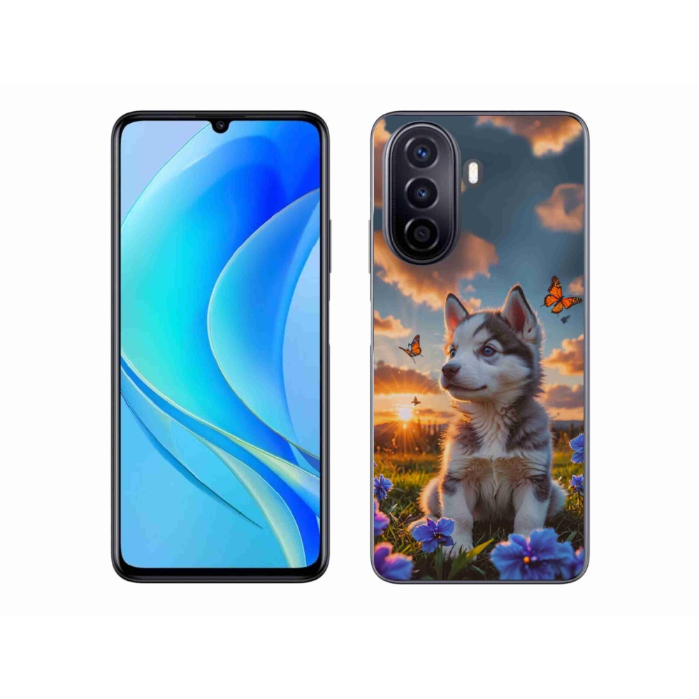 mmCase gél tok a Huawei Nova Y70-hez – husky naplementekor