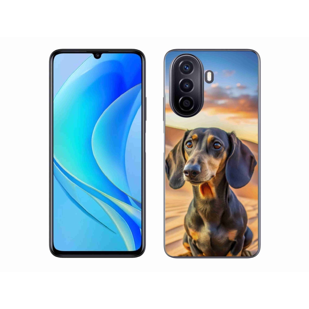 Gél borítás mmCase a Huawei Nova Y70 készülékhez - tacskó 3