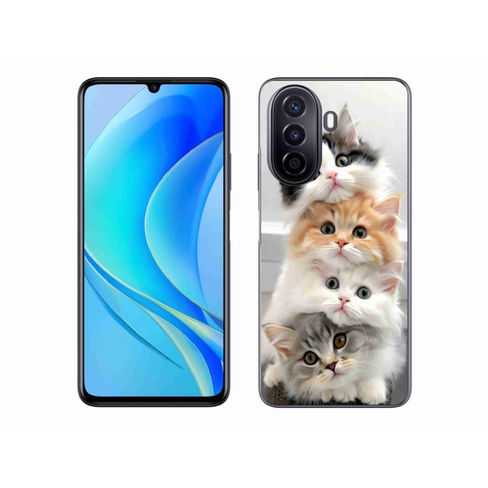 Zselés borítás mmCase a Huawei Nova Y70 készülékhez - cat group