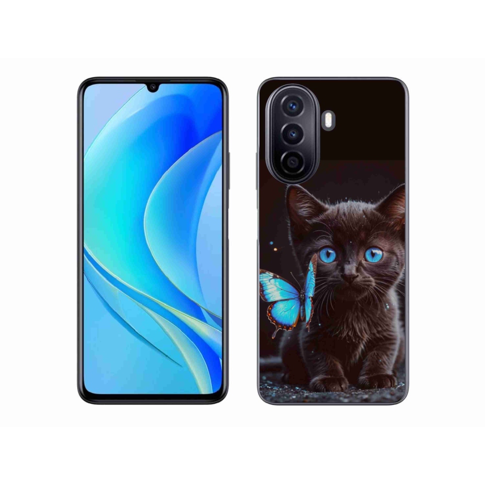 Gél borítás mmCase a Huawei Nova Y70-hez - macskaszem 3
