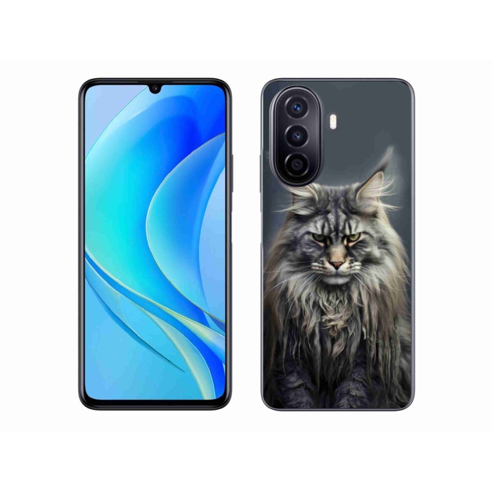 Gél borítás mmCase a Huawei Nova Y70-hez - macskaszem nézet 4