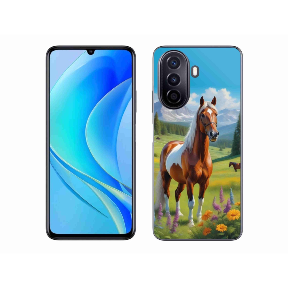 mmCase gél tok a Huawei Nova Y70-hez – ló a réten