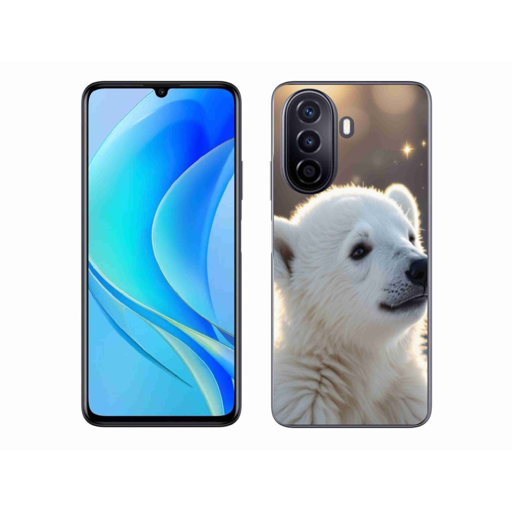 Gél borítás mmCase a Huawei Nova Y70 készülékhez - jegesmedve