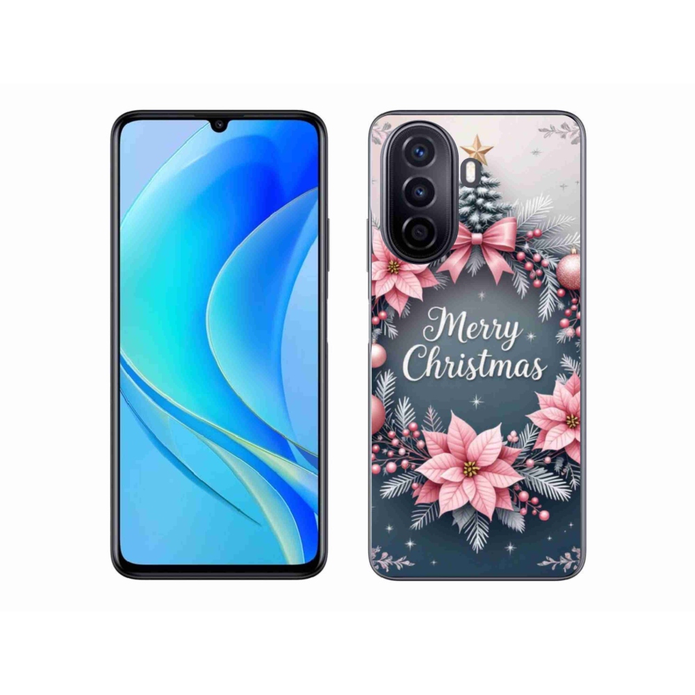 Gél borító mmCase a Huawei Nova Y70-hez - boldog karácsonyt!