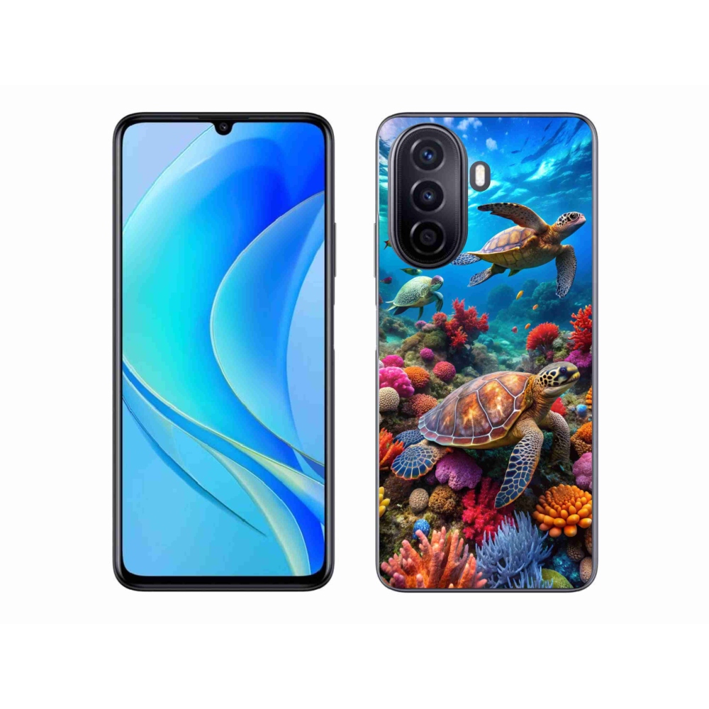 Gél borítás mmCase a Huawei Nova Y70 - Sea World 2 készülékre