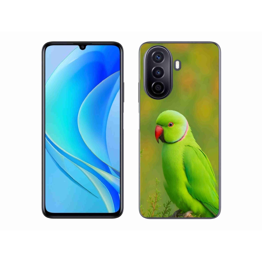 Gél borítás mmCase a Huawei Nova Y70 készülékhez - papagáj Alexander 2
