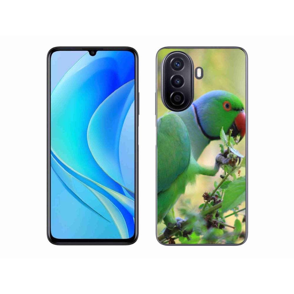 Gél borítás mmCase a Huawei Nova Y70 készülékhez - papagáj alexandr