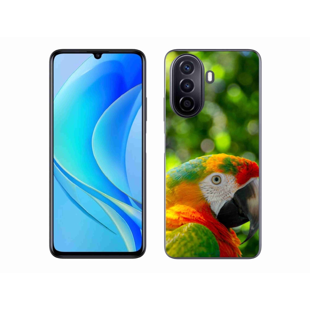 Gél borítás mmCase a Huawei Nova Y70 készülékhez - papagáj ara 3