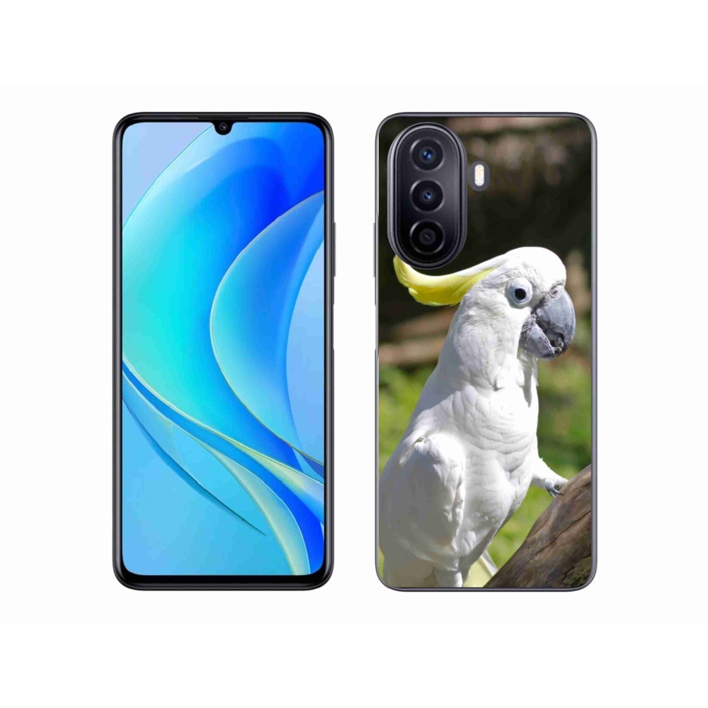 Gél borítás mmCase a Huawei Nova Y70 készülékhez - papagáj kakadu 2