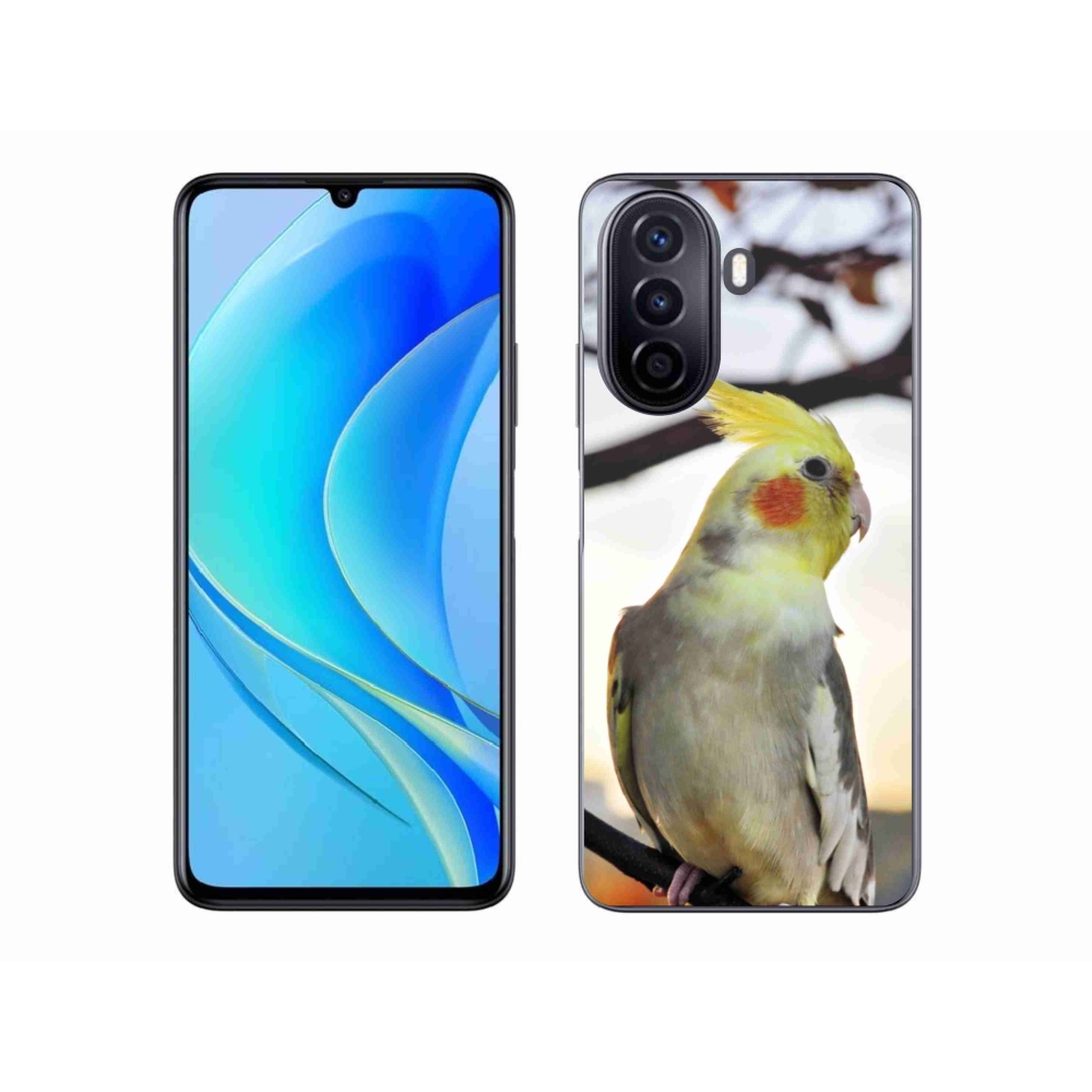 Gél borítás mmCase a Huawei Nova Y70 készülékhez - papagáj korela