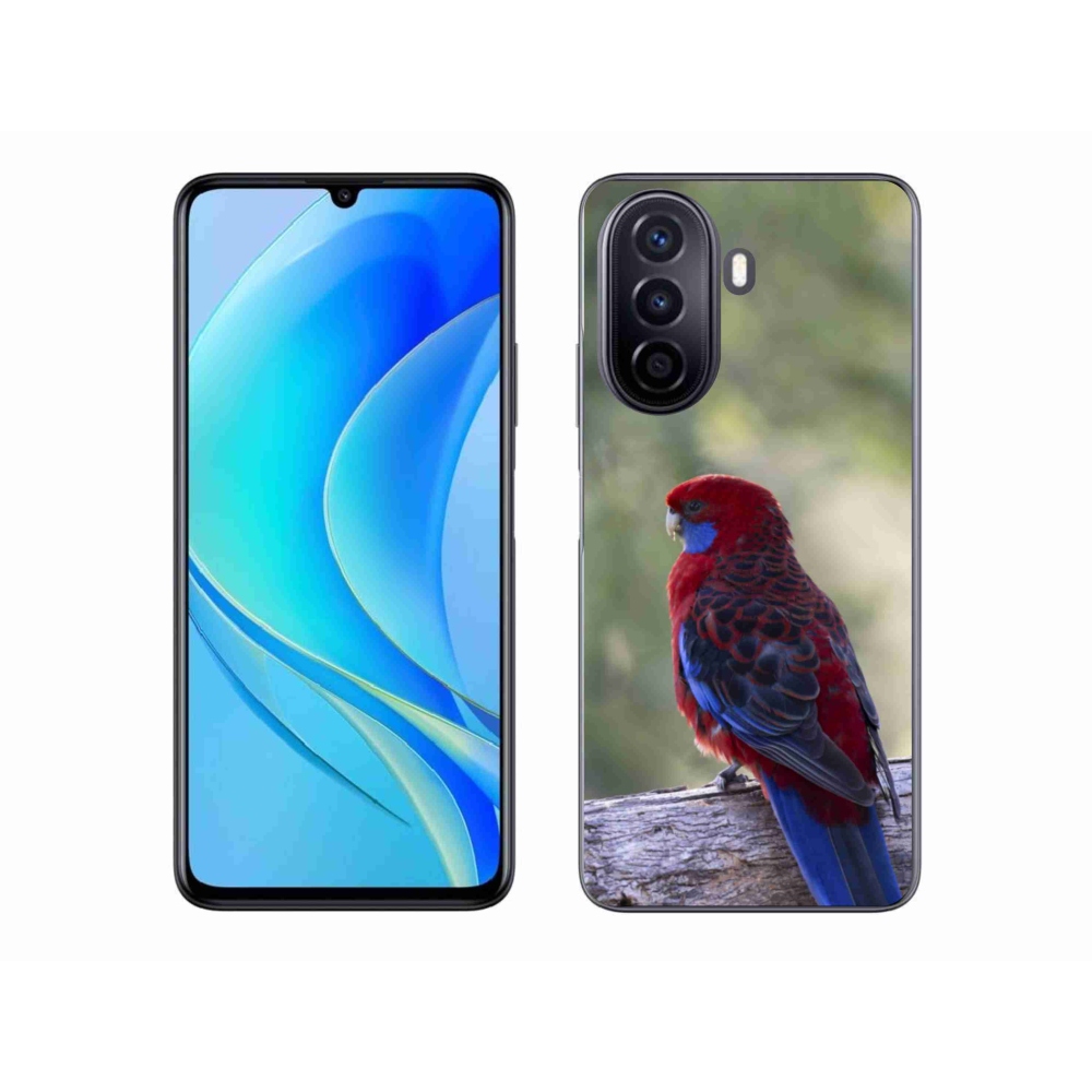 Gél borítás mmCase a Huawei Nova Y70 készülékhez - papagáj rosela