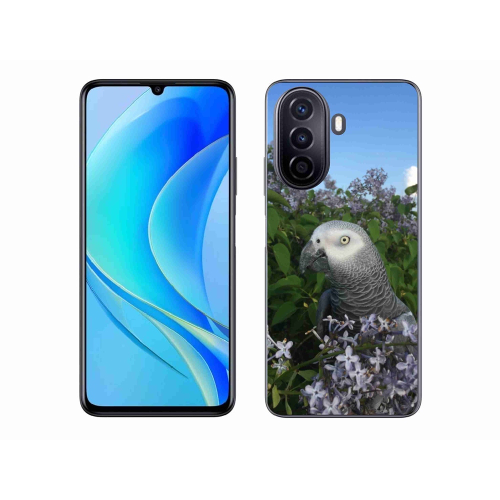 Gél borítás mmCase a Huawei Nova Y70 készülékhez - papagáj jacco