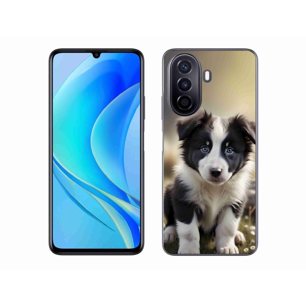 mmCase gél tok a Huawei Nova Y70-hez – aranyos border collie