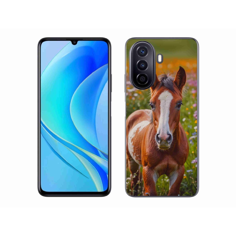 mmCase gél tok a Huawei Nova Y70-hez – aranyos csikó
