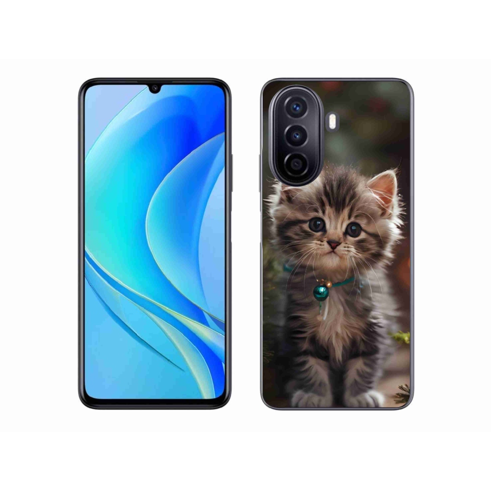 mmCase gél tok a Huawei Nova Y70-hez – aranyos cica 11
