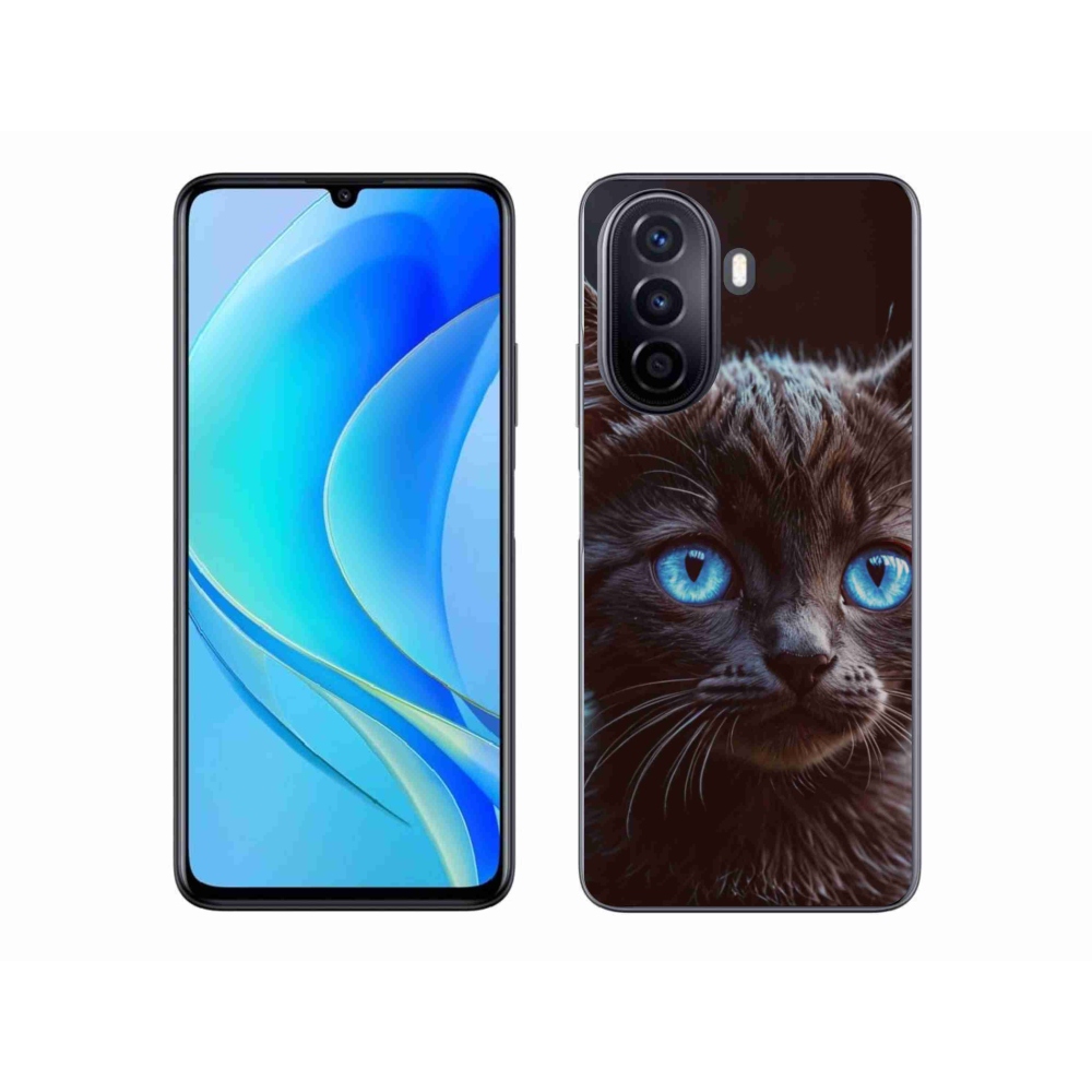 Gél borító mmCase a Huawei Nova Y70-hez - aranyos cica 7