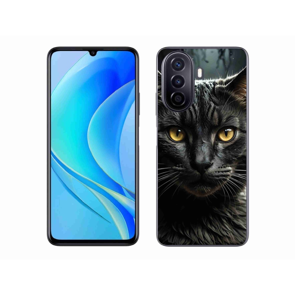 Gél borító mmCase a Huawei Nova Y70-hez - aranyos cica 8