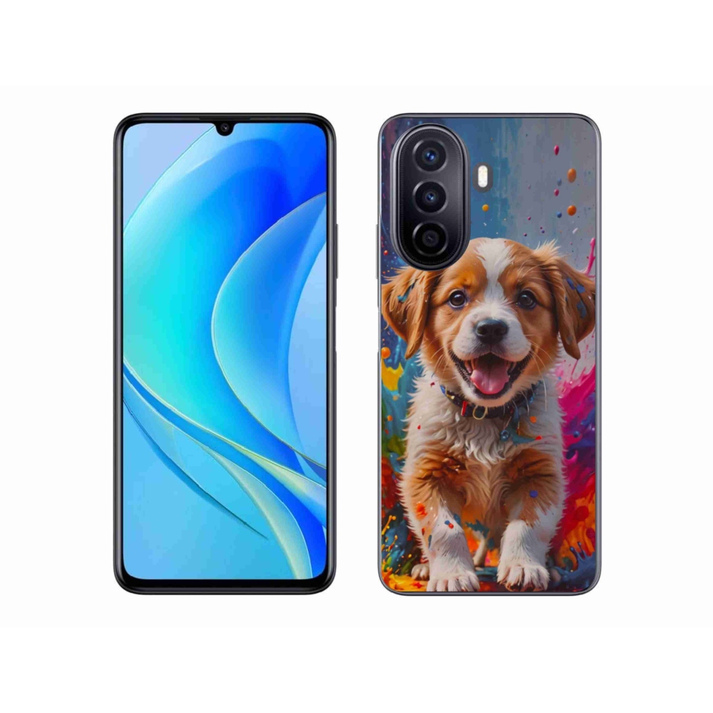 Gél borító mmCase a Huawei Nova Y70-hez - aranyos kiskutya 3
