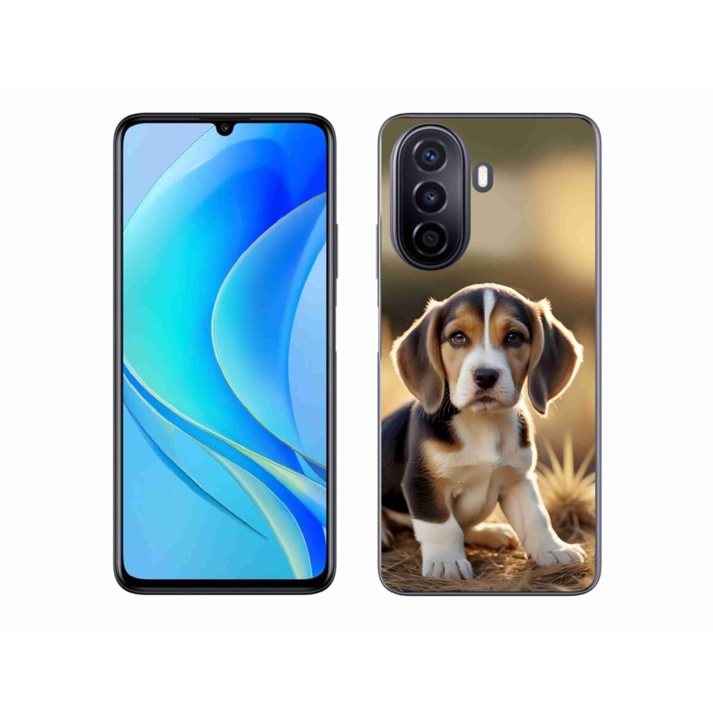 mmCase gél tok a Huawei Nova Y70-hez – aranyos beagle