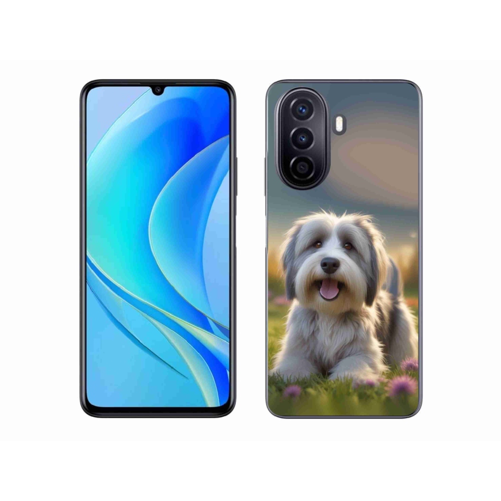 mmCase gél tok a Huawei Nova Y70-hez – aranyos havannai kutyus