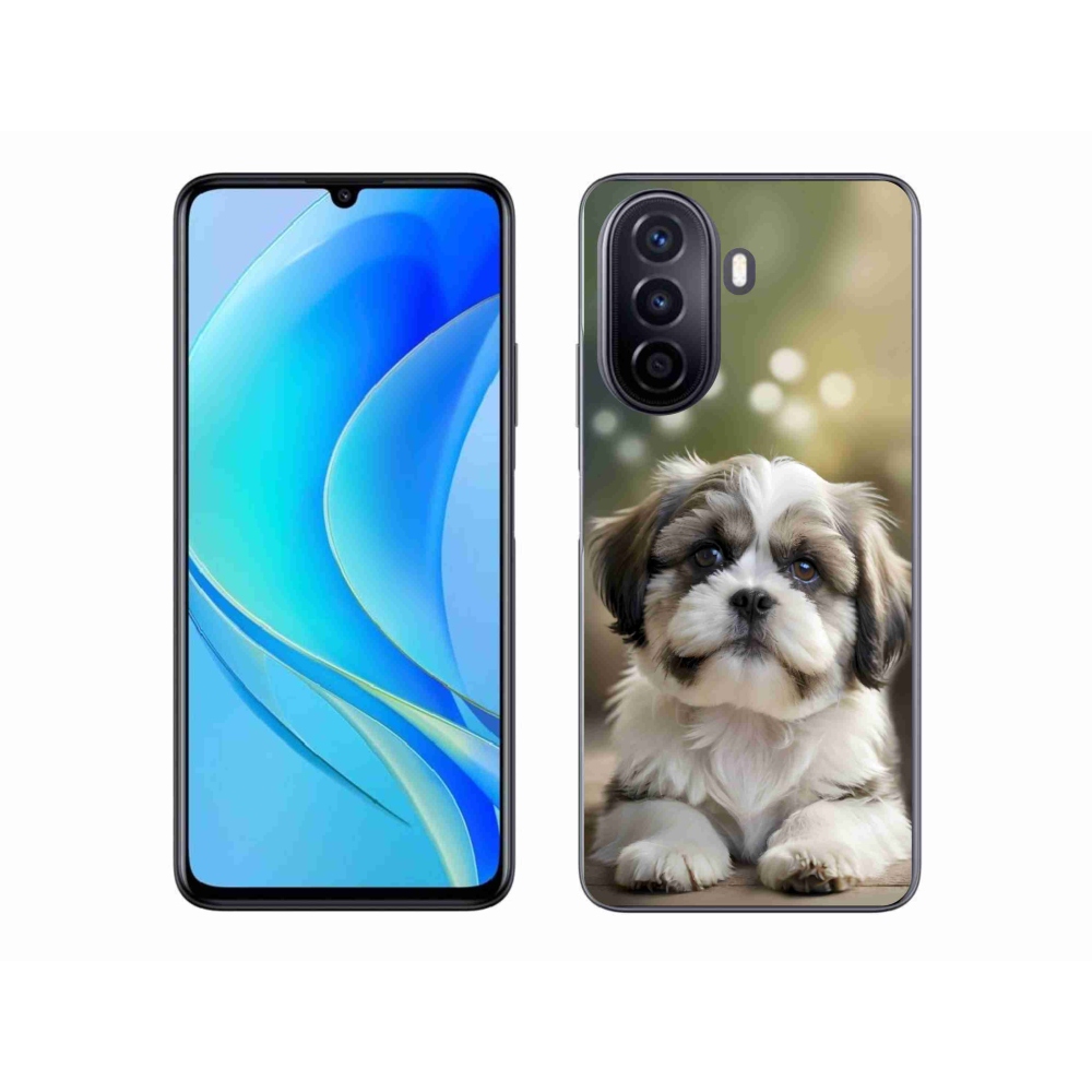 mmCase gél tok a Huawei Nova Y70-hez – aranyos shih-tzu