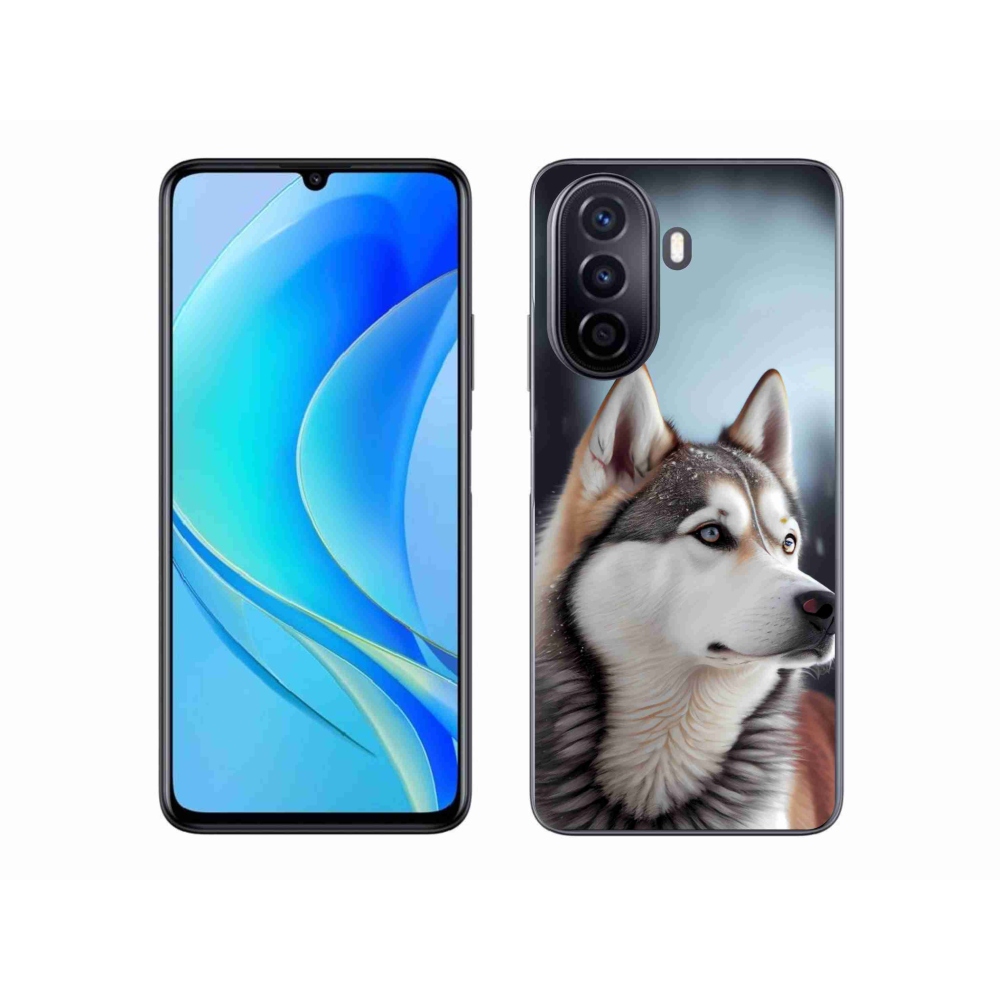 mmCase gél tok a Huawei Nova Y70-hez – szibériai husky