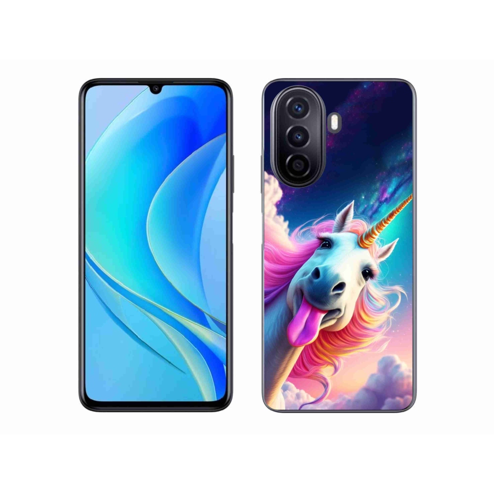 mmCase gél tok a Huawei Nova Y70-hez – őrült egyszarvú