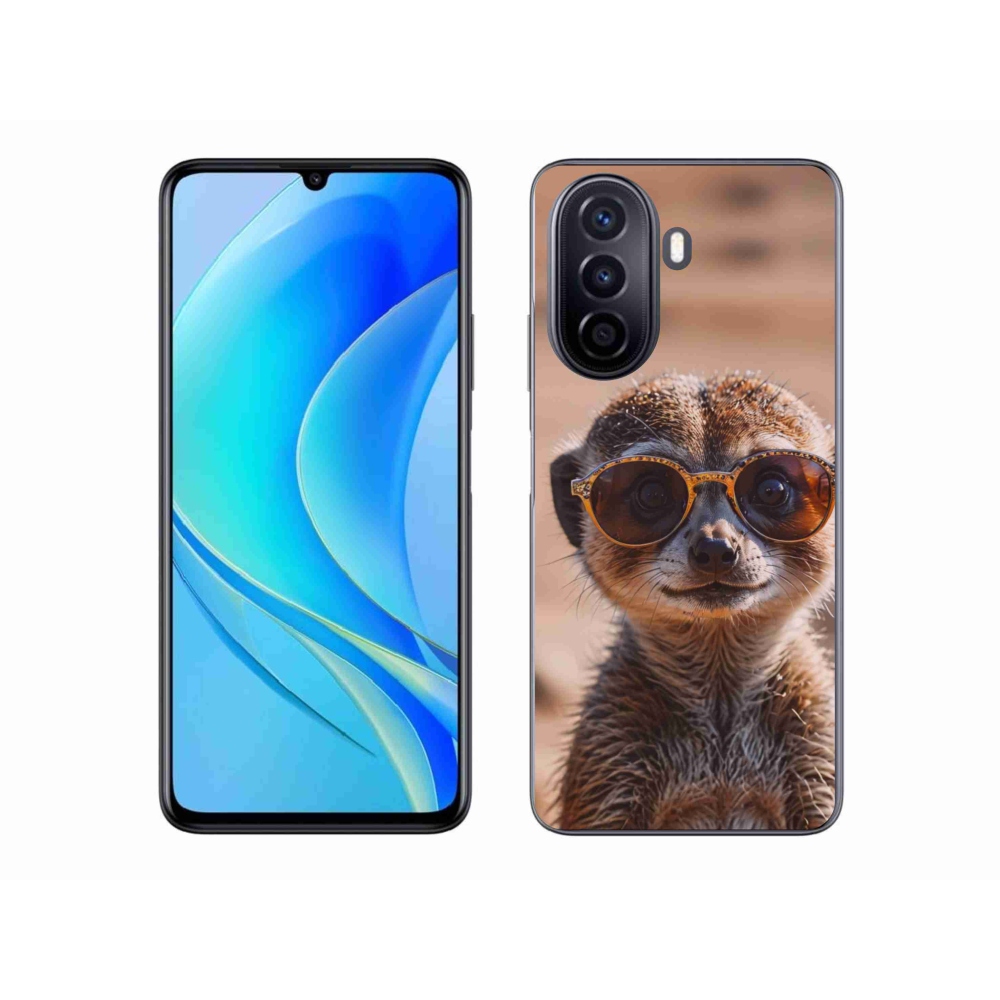 Gél borítás mmCase a Huawei Nova Y70 készülékhez - stílusos surikata