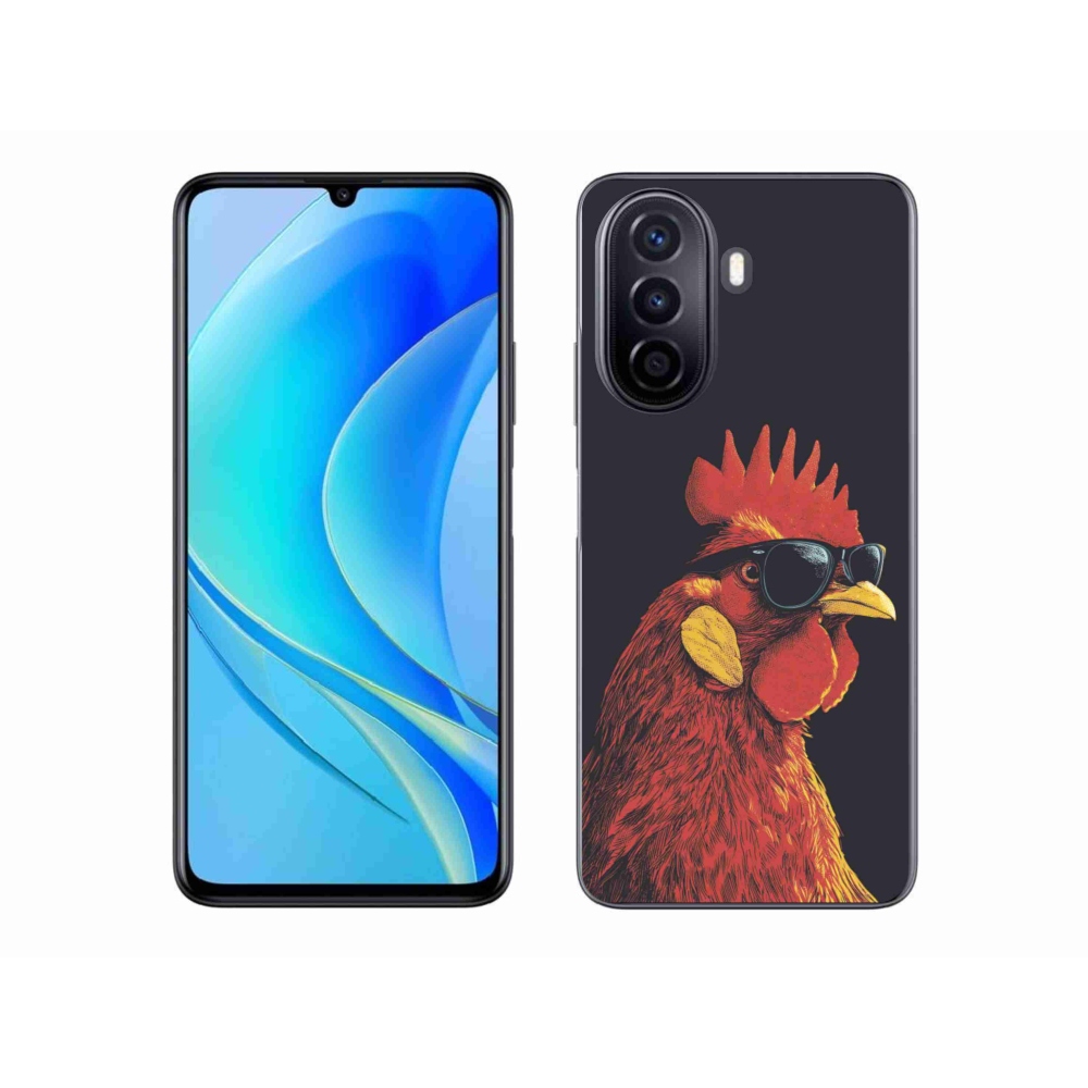 Gél borítás mmCase a Huawei Nova Y70-en - stílusos kakas