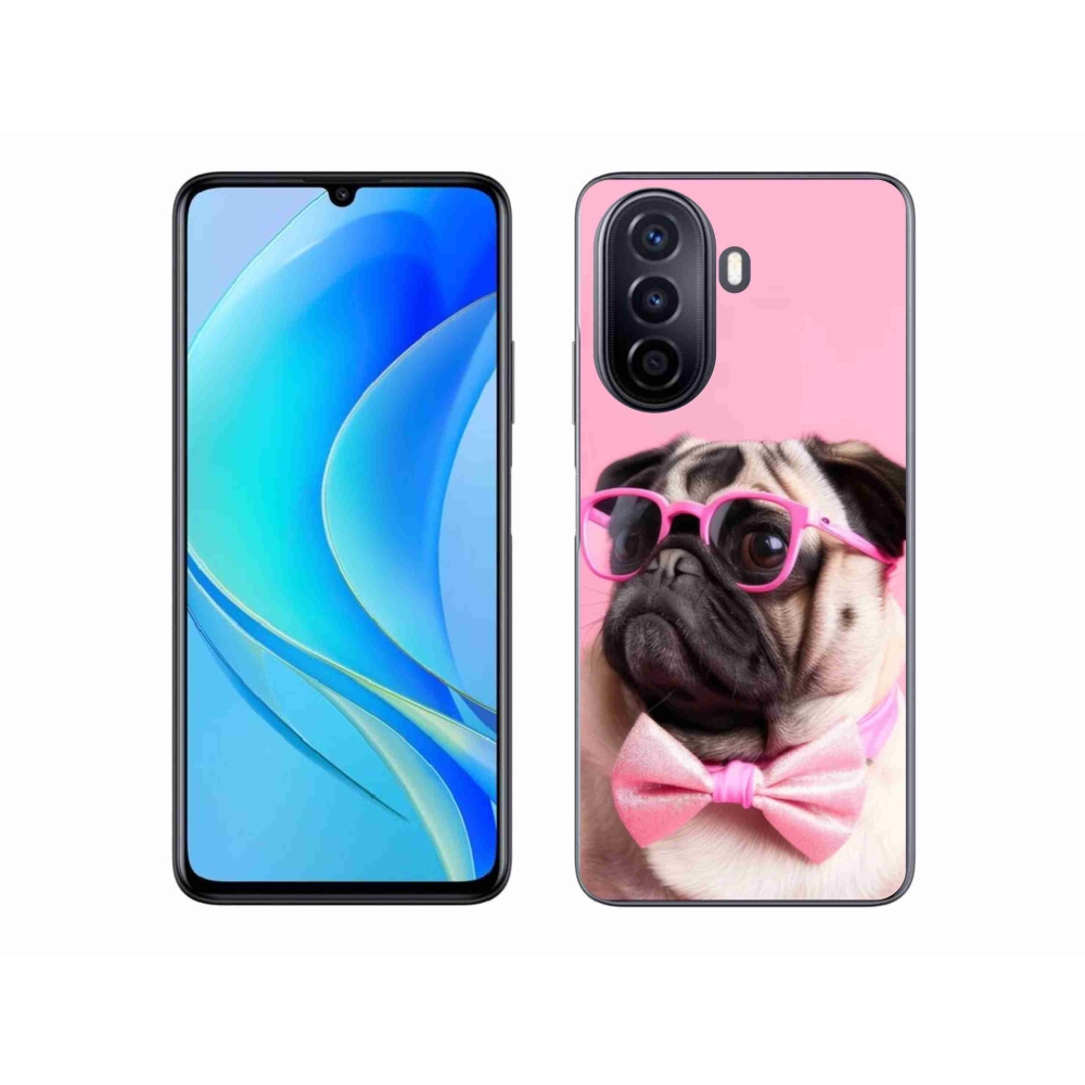 Gél borító mmCase a Huawei Nova Y70-en - stílusos mopsz